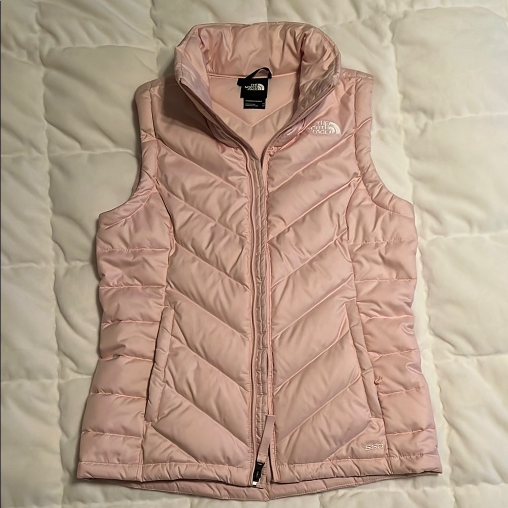 The North Face Pink Puffer Vest